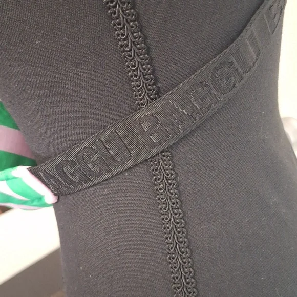 BAGGU Pink Green Awning Stripe Puffy Fanny Pack - Picture 5 of 13